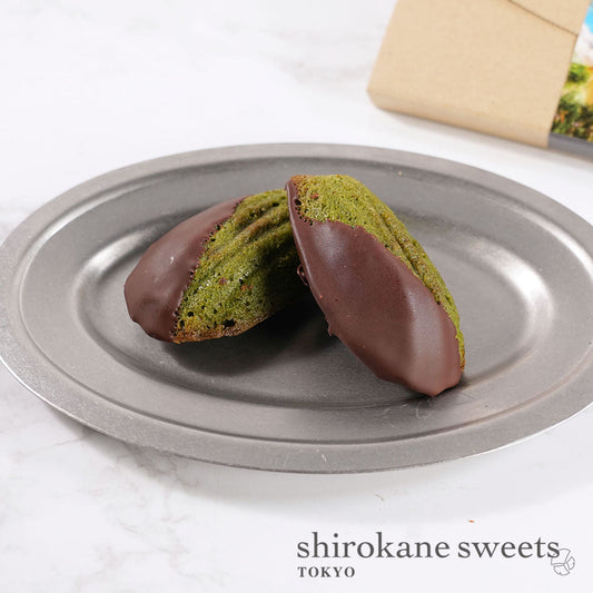 「送料無料」shirokane sweets TOKYO 白金ショコラマドレーヌ(抹茶) 4個入(ポスト投函・配送日時指定不可)