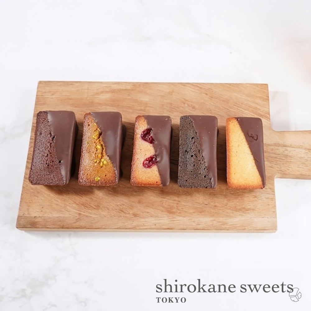 「送料無料」shirokane sweets TOKYO 白金ショコラフィナンシェ（プレーン）　５個入（ポスト投函・配送日時指定不可）