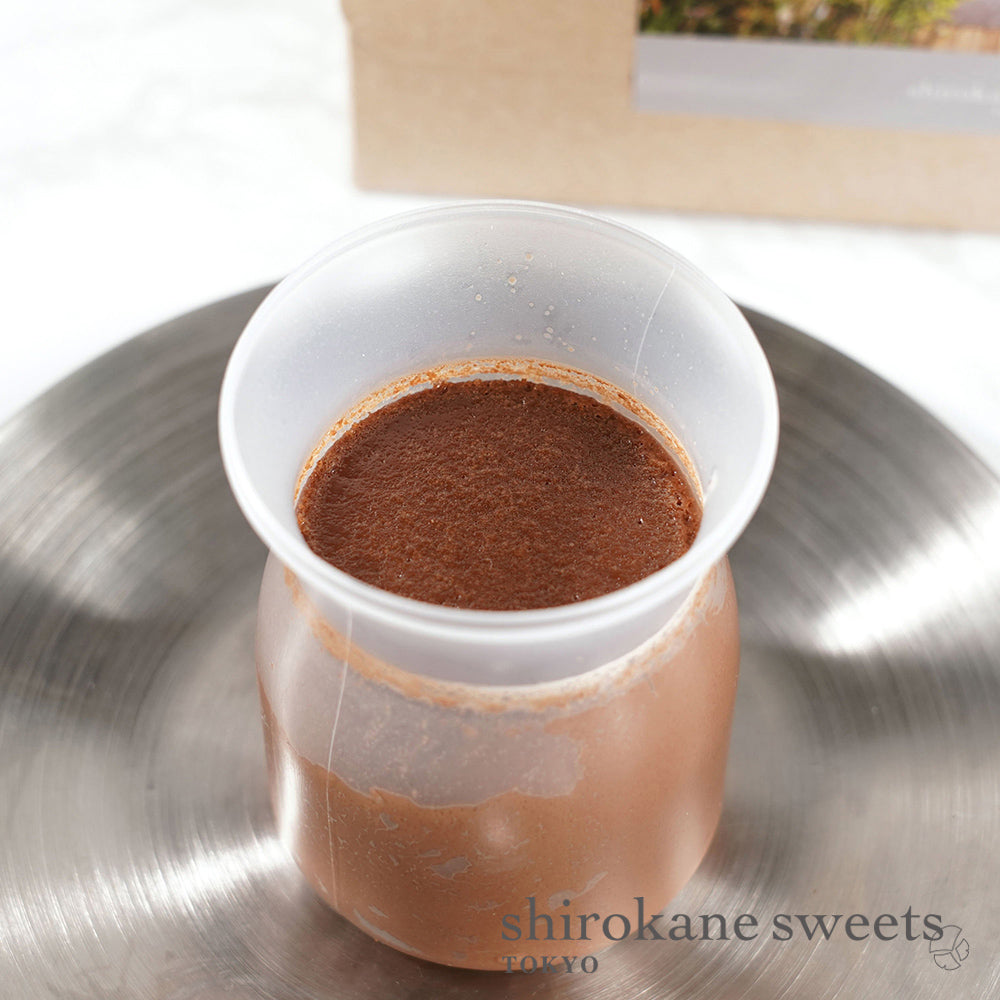 shirokane sweets TOKYO 白金プラチナショコラプリン(3個入)/白金スイーツ(シロカネスイーツ)