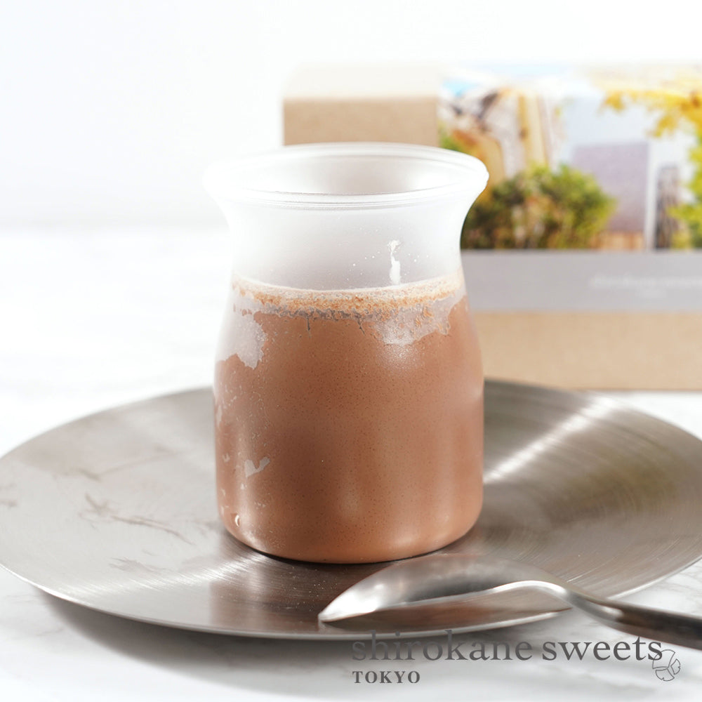 shirokane sweets TOKYO 白金プラチナショコラプリン(3個入)/白金スイーツ(シロカネスイーツ)