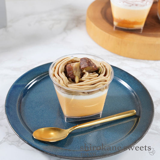 白金モンブランプリン(皇室献上栗 山江栗) 3個入