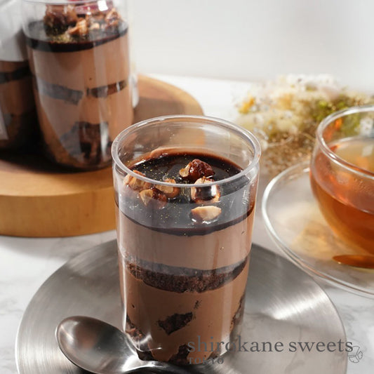 白金ミロワール グラスケーキ4個入