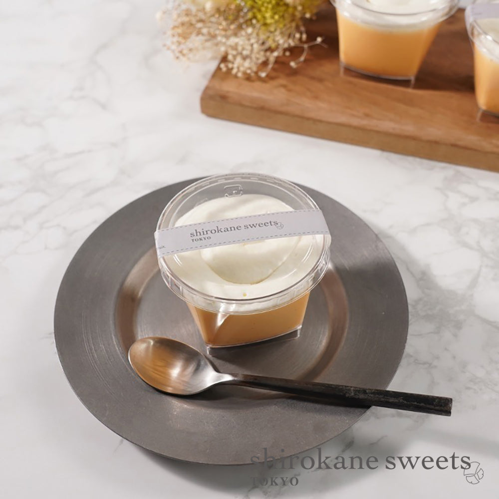 shirokane sweets TOKYO 白金プラチナクリームプリン 3個入