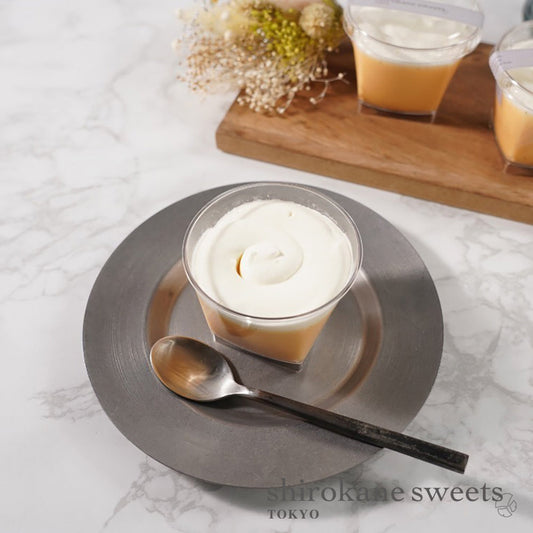 shirokane sweets TOKYO 白金プラチナクリームプリン 3個入