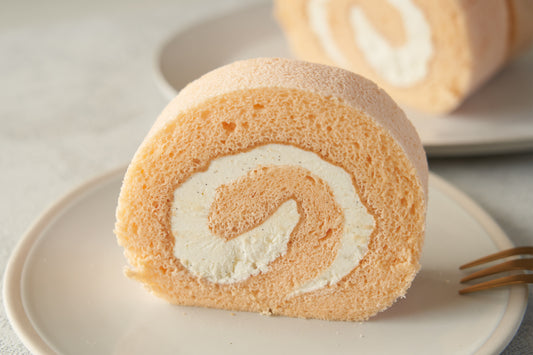 白金ロール プレーンロールケーキ(ハーフサイズ)