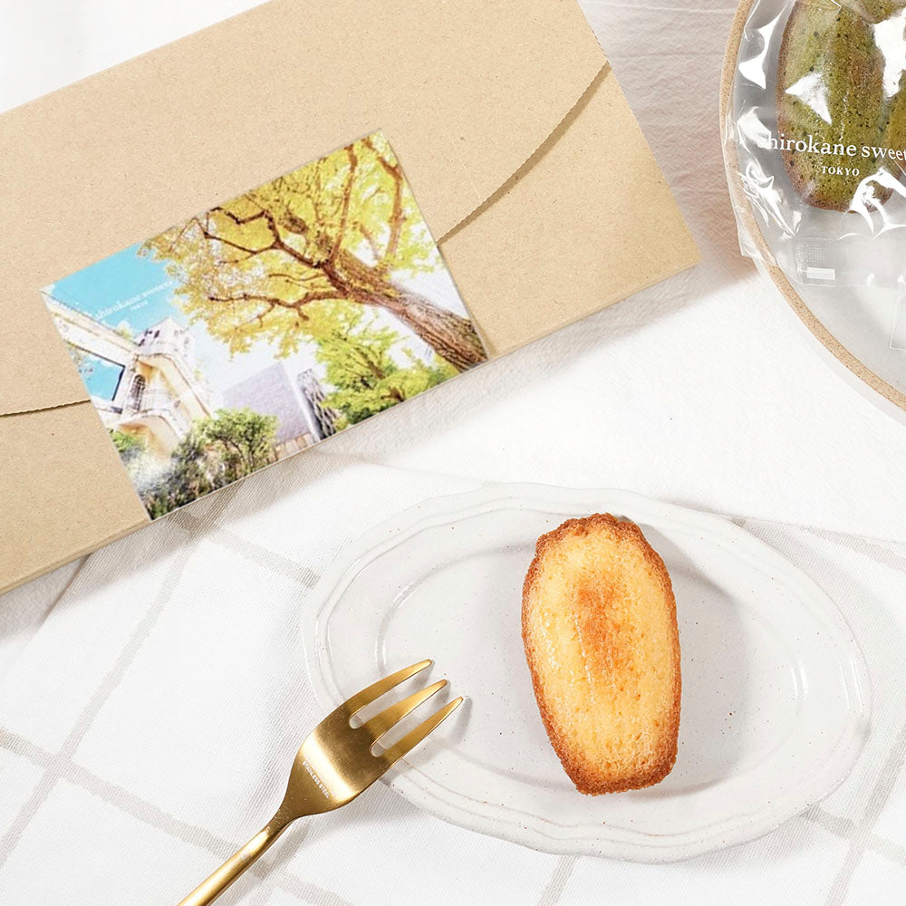 【送料込】白金マドレーヌ 4個入（ポスト投函・配送日時指定不可）