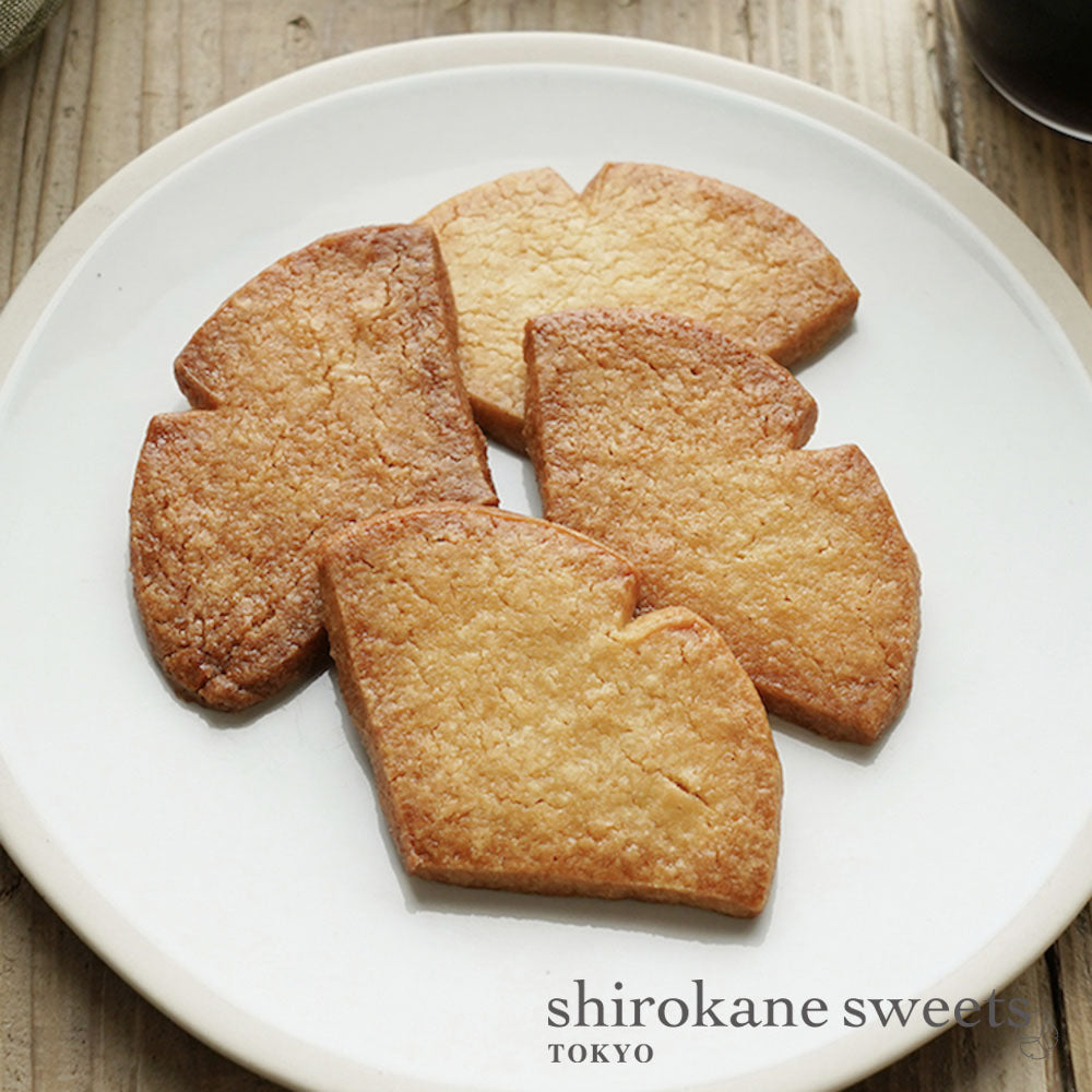 【送料無料、ポスト投函】shirokane sweets TOKYO platinum sabre／白金サブレ　4個／HAPPY BITHDAY シール付