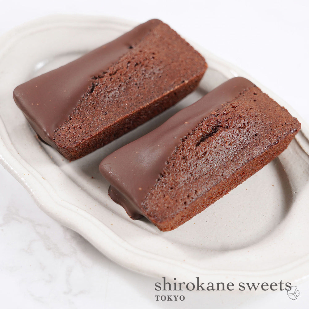 「送料無料」shirokane sweets TOKYO 白金ショコラフィナンシェ（ミックス）　５個入（ポスト投函・配送日時指定不可）／HAPPY BITHDAY シール付【gifteeクーポン】