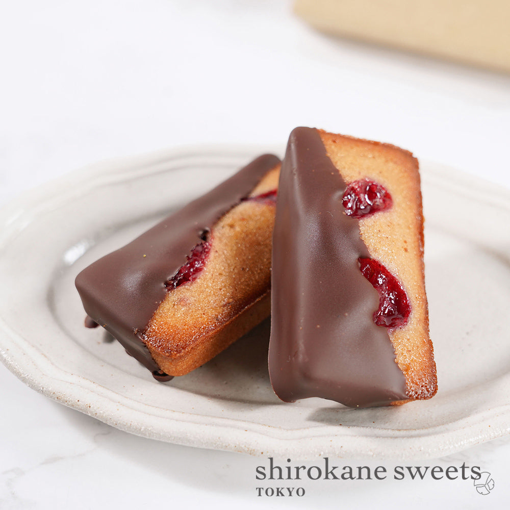 「送料無料」shirokane sweets TOKYO 白金ショコラフィナンシェ（ミックス）　５個入（ポスト投函・配送日時指定不可）／HAPPY BITHDAY シール付【gifteeクーポン】