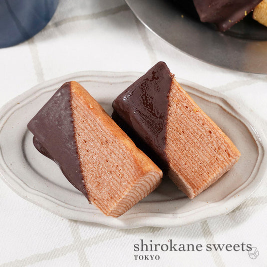shirokane sweets TOKYO  白金ショコラバウム（苺）4個入【gifteeクーポン】