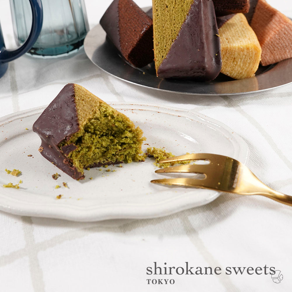 shirokane sweets TOKYO  白金ショコラバウム（抹茶）4個入【gifteeクーポン】