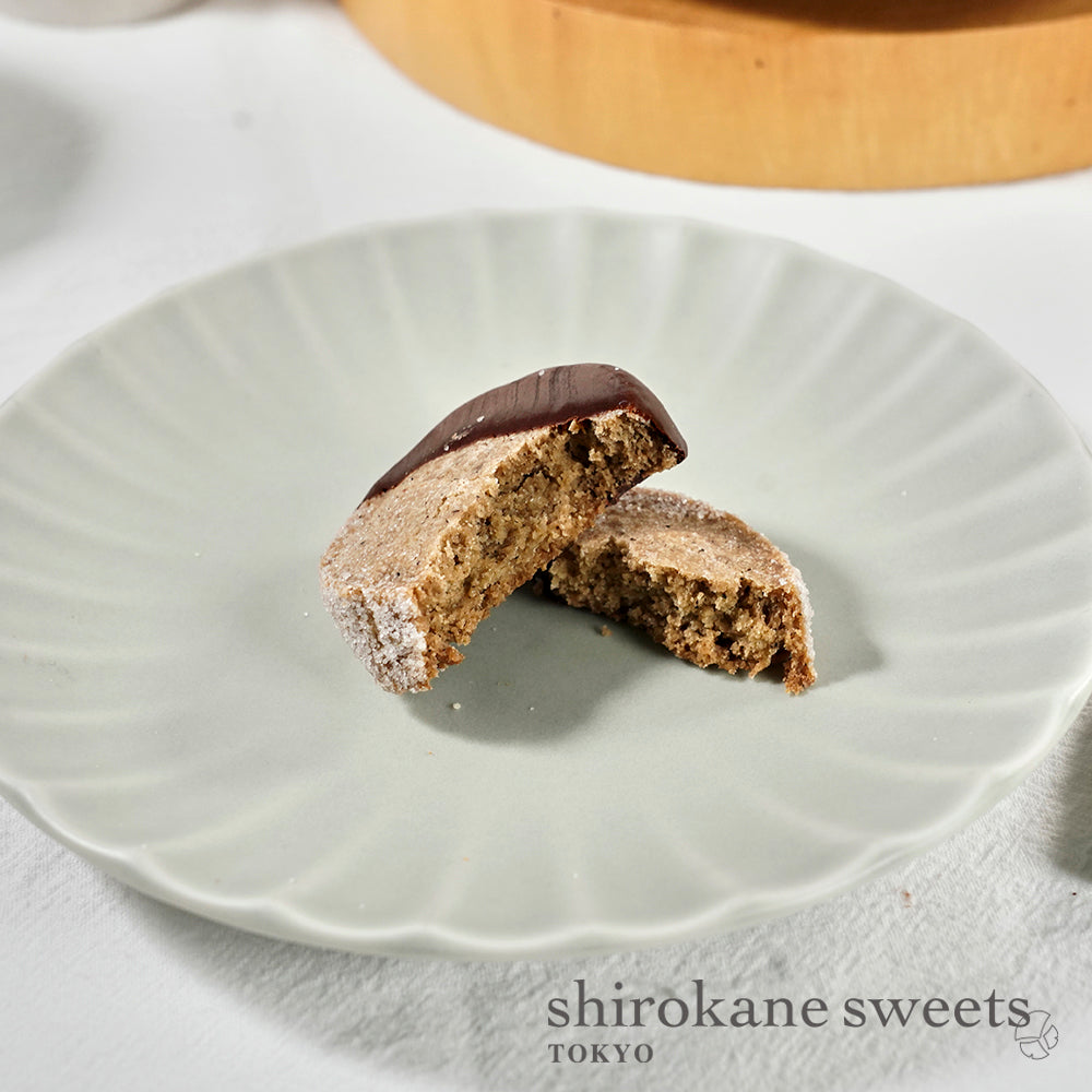 【送料無料、メール便】shirokane sweets TOKYO  白金ショコラクッキー（アールグレイ）／HAPPY BITHDAY シール付