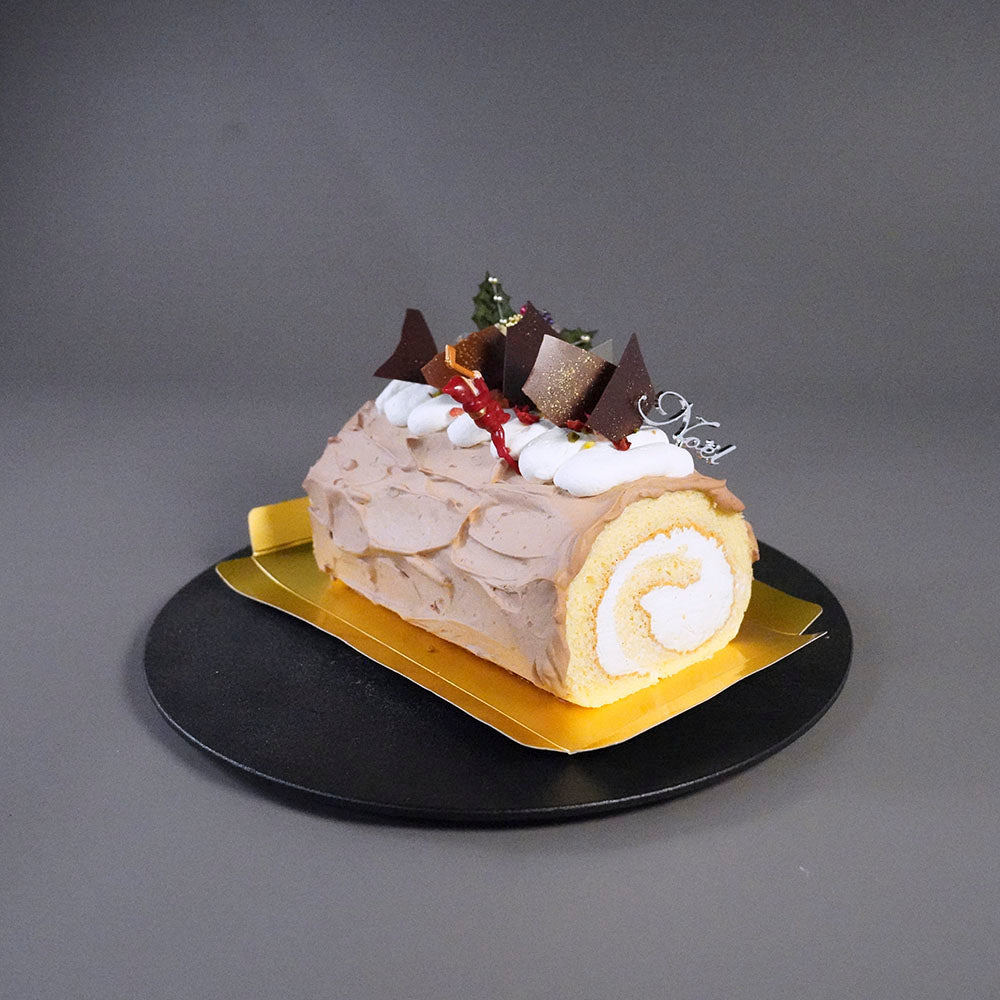 X'mas)白金プレミアムジャージーブッシュドノエル（ショコラ）
