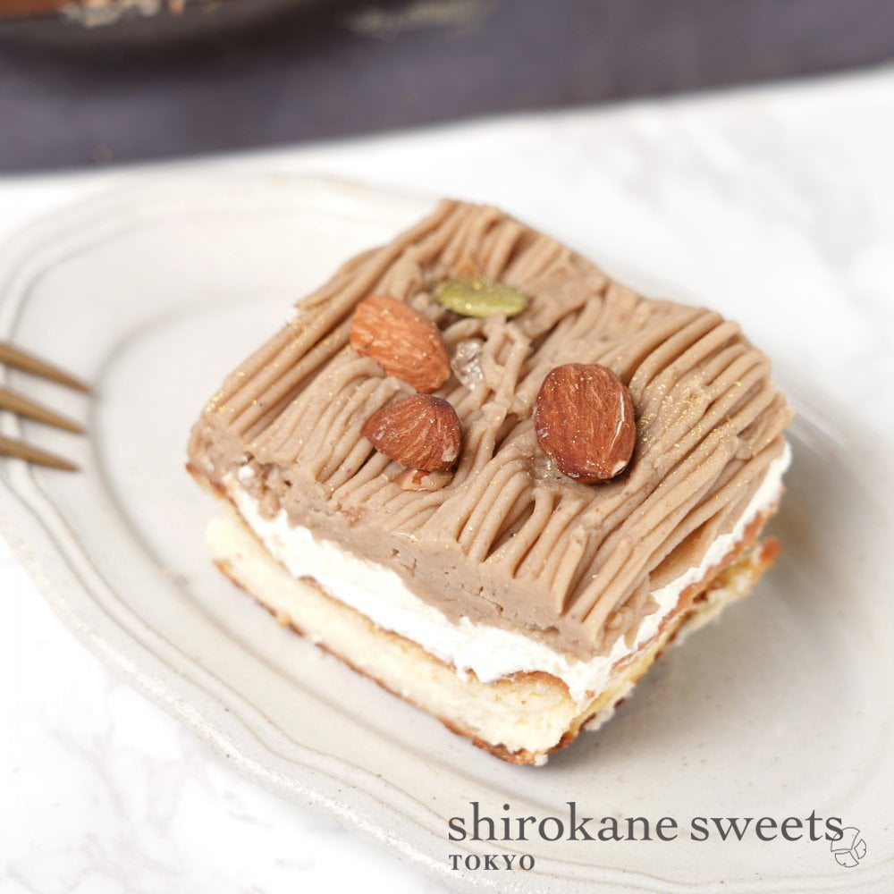 shirokane sweets TOKYO 和栗のプレミアムモンブランチーズケーキ／白金スイーツ（シロカネスイーツ）