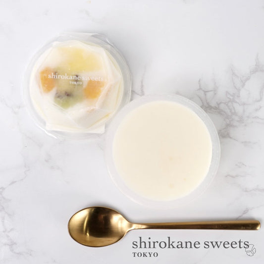 shirokane sweets TOKYO プレミアムカップアイス（フルーツヨーグルト）／白金スイーツ（シロカネスイーツ）