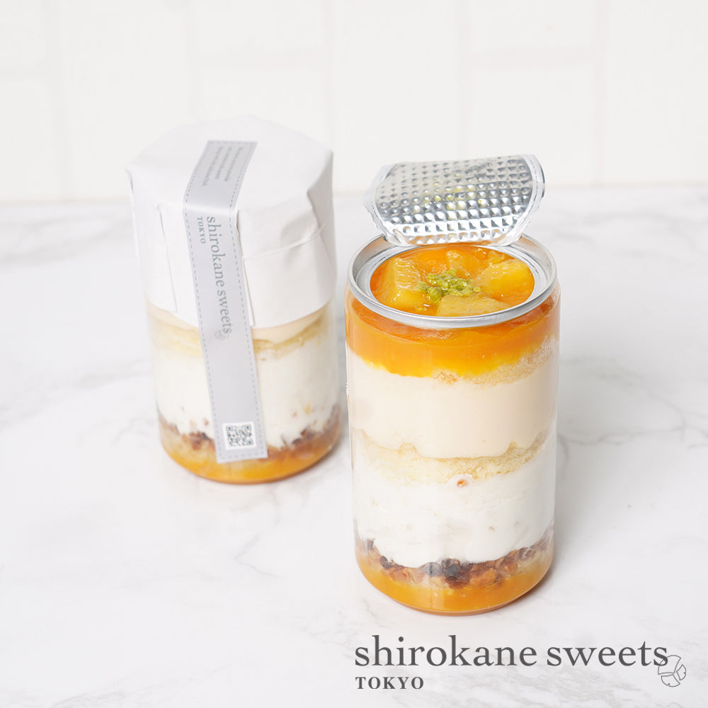 shirokane sweets TOKYO 白金ホワイトティラミス（マンゴーオレンジ）　4個