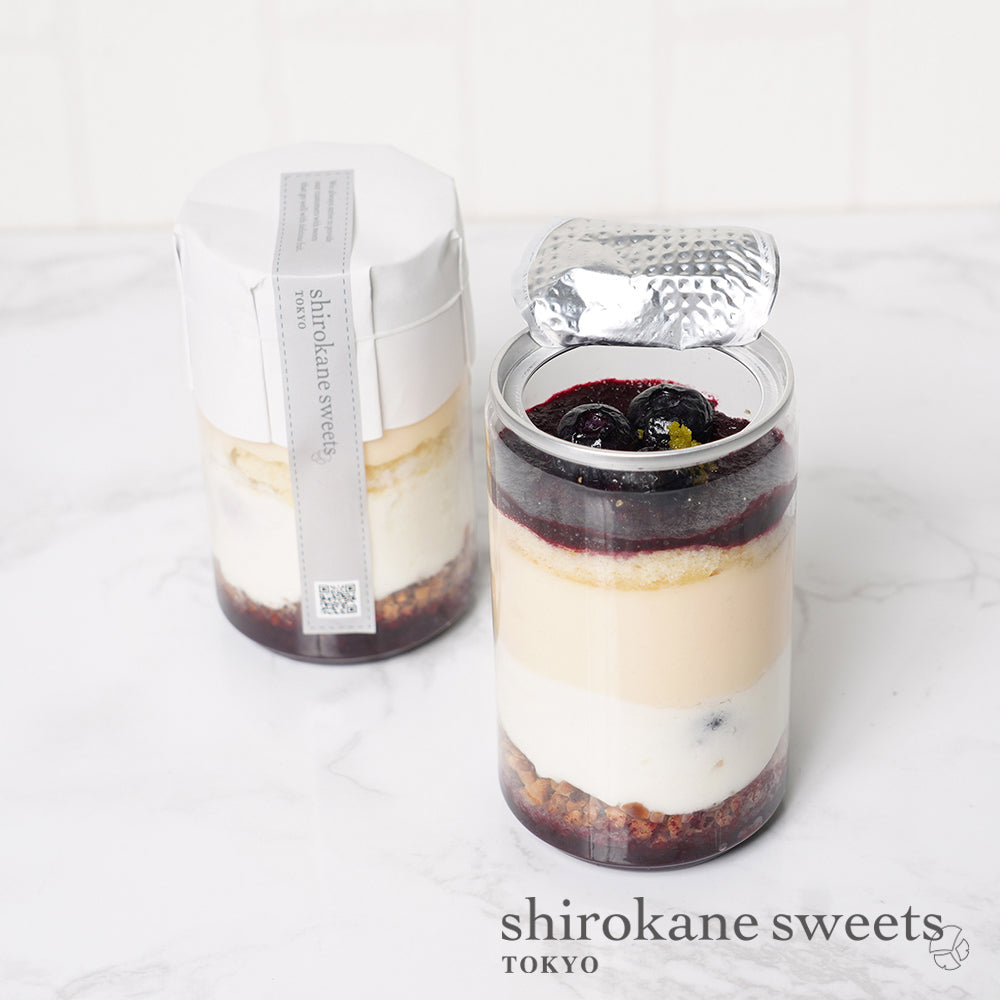 shirokane sweets TOKYO 白金ホワイトティラミス（ブルーベリー）　4個
