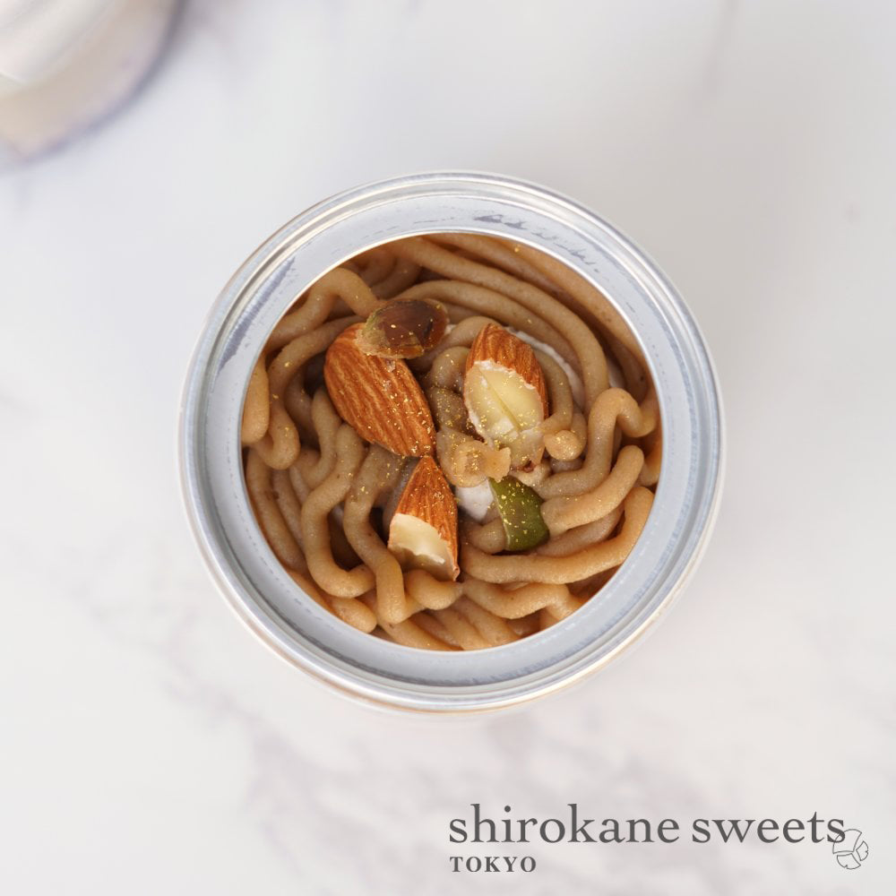 shirokane sweets TOKYO  白金モンブラン（和栗＆ナッツ）4個入