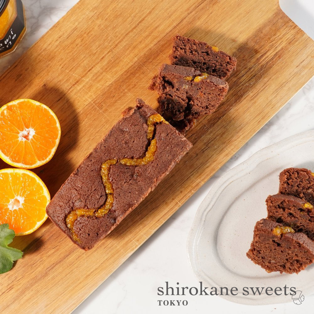 shirokane sweets TOKYO フルーツガトーショコラ（オレンジ）