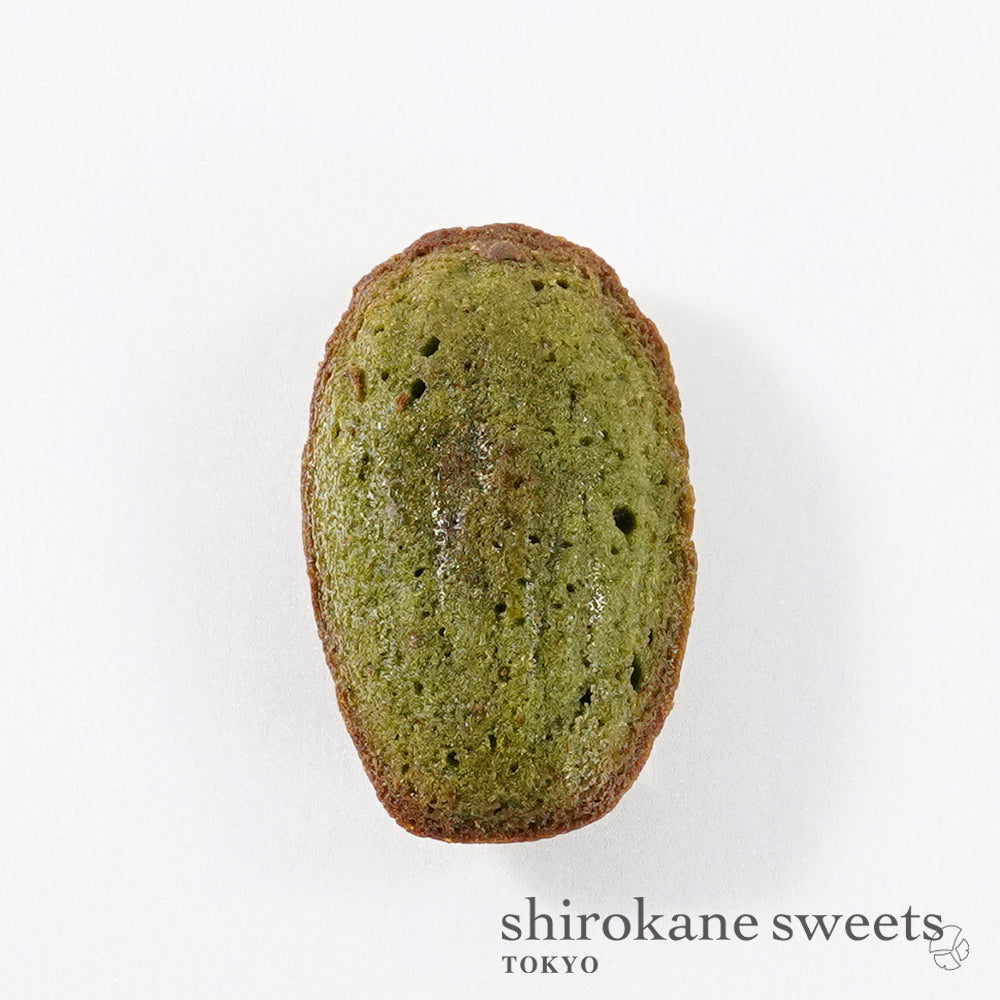 「送料無料・ポスト投函」shirokane sweets TOKYO 白金マドレーヌ（抹茶）　4個入