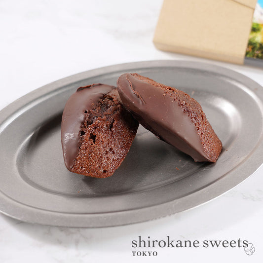 「送料無料」shirokane sweets TOKYO 白金ショコラマドレーヌ（ショコラ）　4個入（ポスト投函・配送日時指定不可）