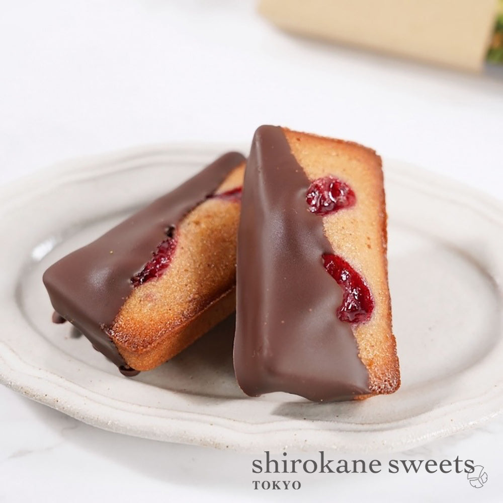 「送料無料・ポスト投函」shirokane sweets TOKYO 白金ショコラフィナンシェ（フランボワーズ）　５個入