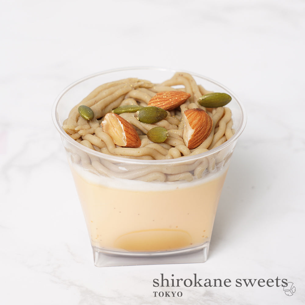 shirokane sweets TOKYO 白金モンブランプリン（和栗＆ナッツ）　３個入